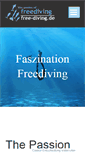Mobile Screenshot of free-diving.de
