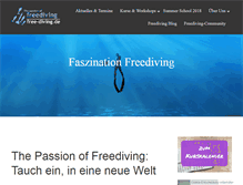 Tablet Screenshot of free-diving.de