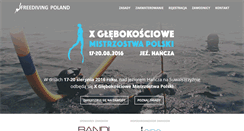 Desktop Screenshot of hancza.free-diving.pl